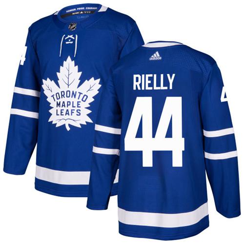 Adidas Maple Leafs #44 Morgan Rielly Blue Home Authentic Stitched NHL Jersey
